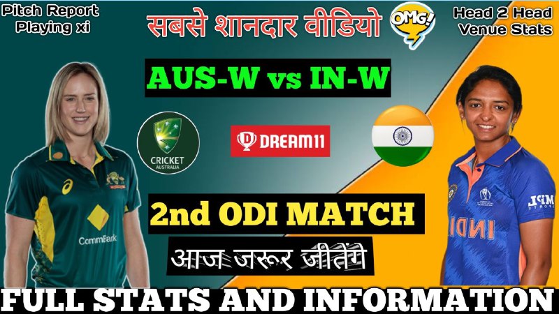 AUw vs INw Dream11 Team Prediction