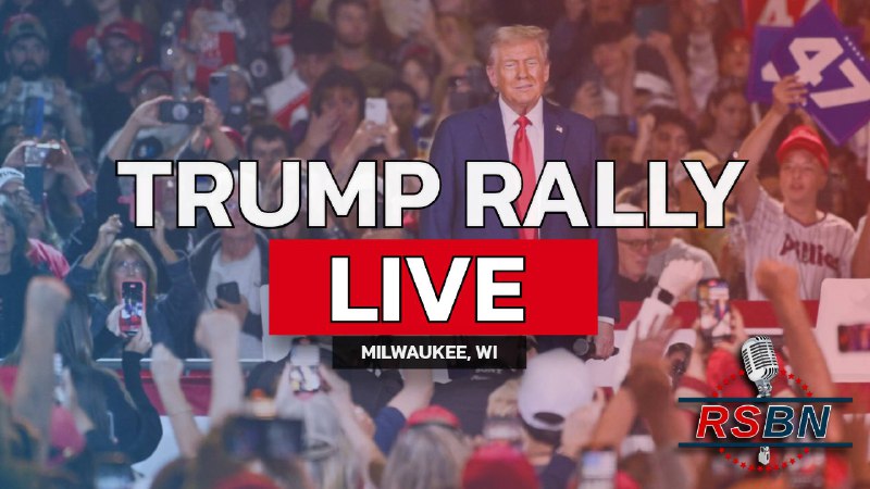 LIVE: President Trump takes the stage …