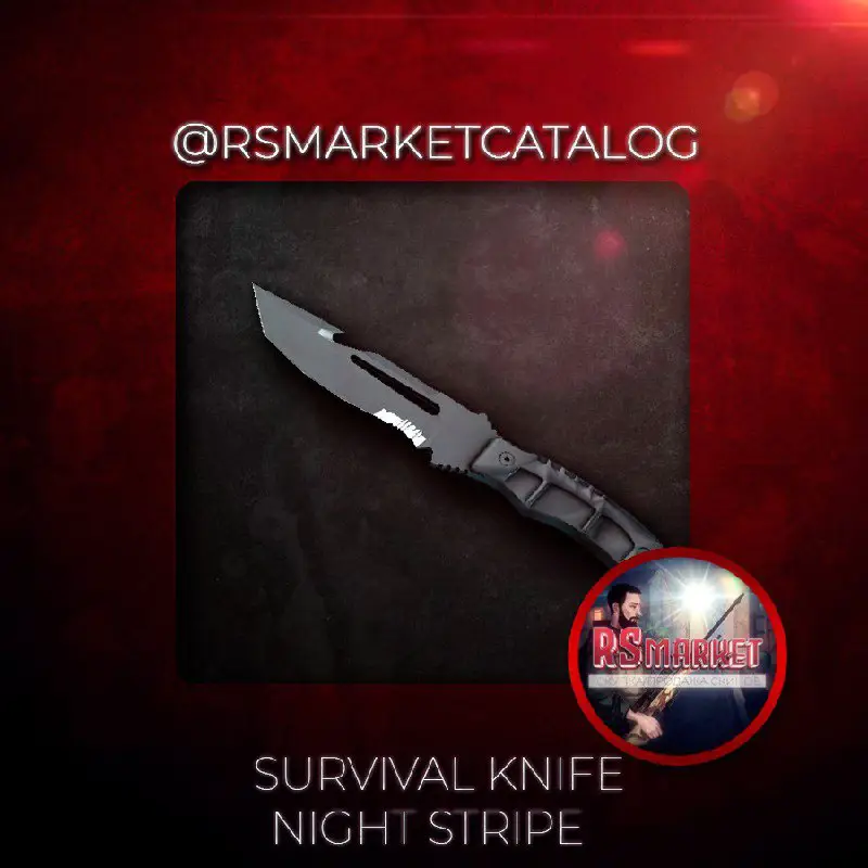 **★ Survival Knife | Night Stripe …