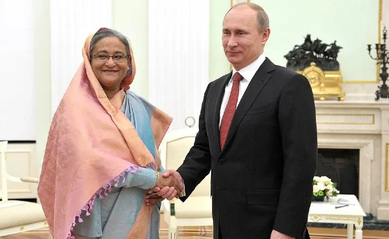 Russian President Vladimir Putin congratulates Bangladeshi …