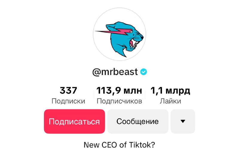 Он рил купил тикток? Это из-за …