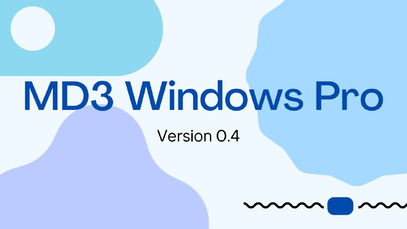 *****🎉***MD3 Windows new update!!**