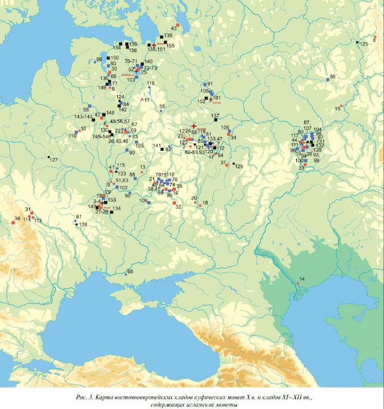 А вот так выглядит карта кладов …