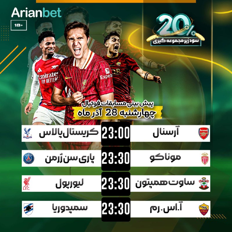 ***⚽️*** دیدار دو تیم آرسنال\_کریستال‌پالاس **ساعت …