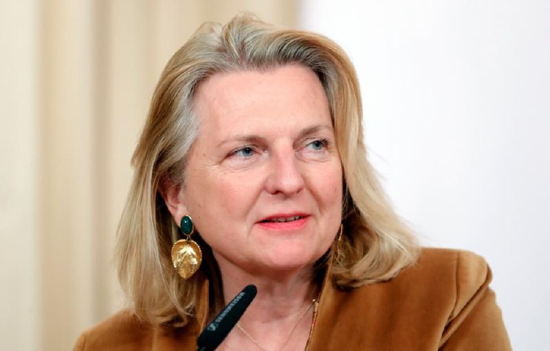 Бывшая министр иностранных дел Австрии Карин …