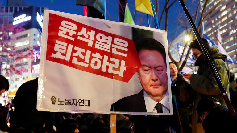 South Korea latest: President faces impeachment …