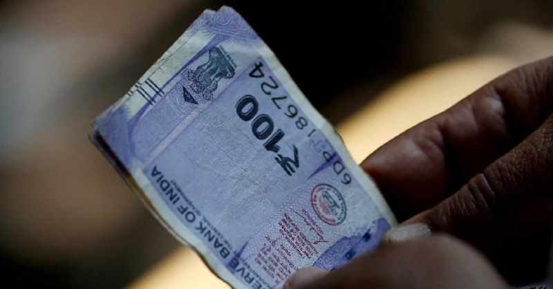 Rupee slips to record low but …