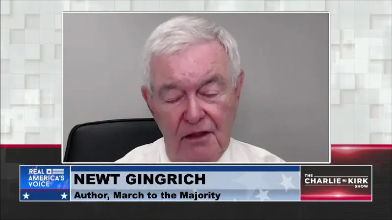 BREAKING: Fmr Speaker of the House Newt Gingrich is alleging that someone from DC made a call and Trump was …