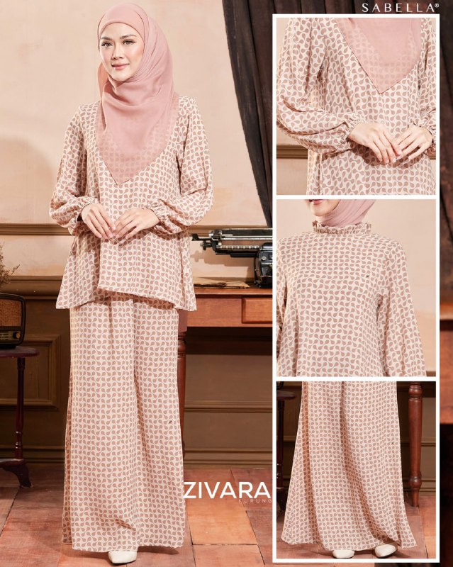 Grab mini kurung untuk extra comel …