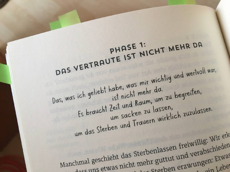 Wenn die Angst da ist und …