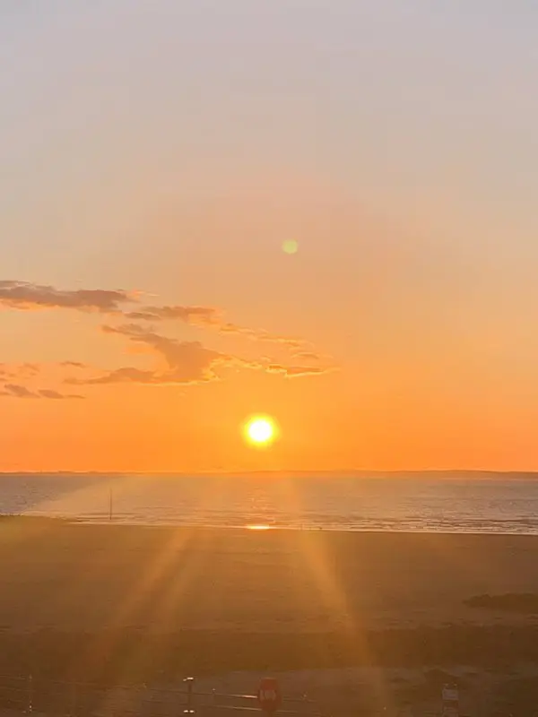 Morecambe sunset.