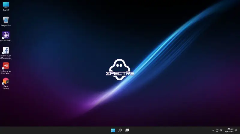 **Windows 11 Pro | Ghost Spectre**