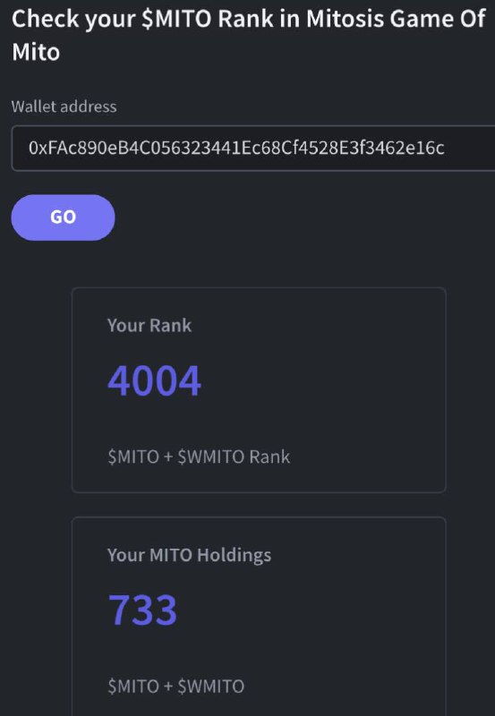 *****?***** **Mitosis Airdrop —** Check your …