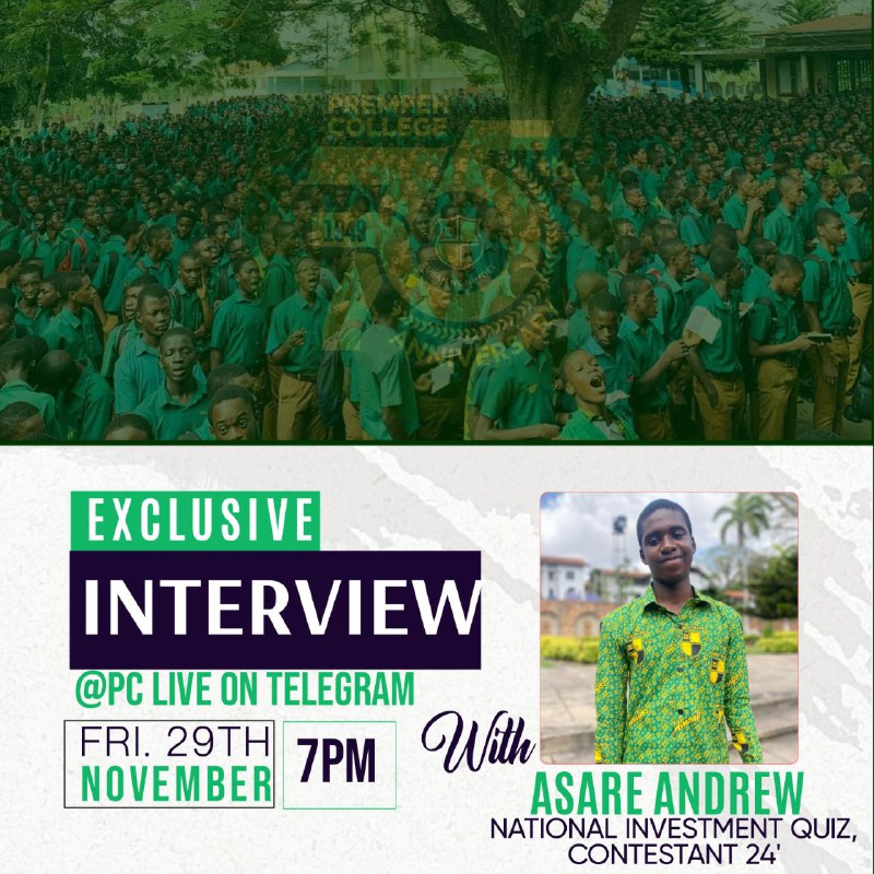 The Much Anticipated Interview is on …