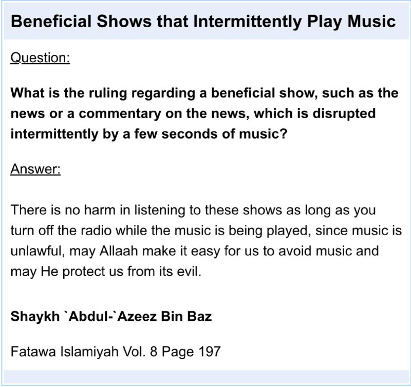 **Beneficial shows that intermittently play music**~ …