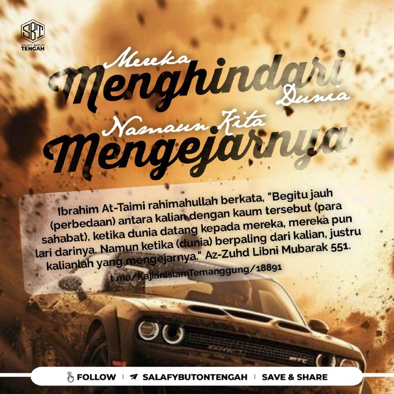 #283. MEREKA MENGHINDARI DUNIA NAMUN KITA …