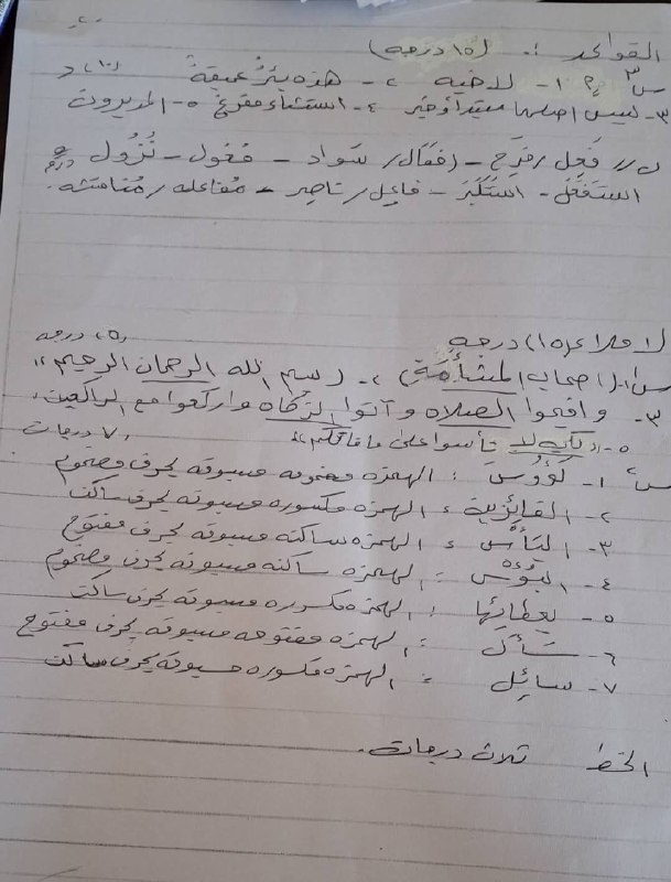 قناة الثاني متوسط لسنة 2023/2024