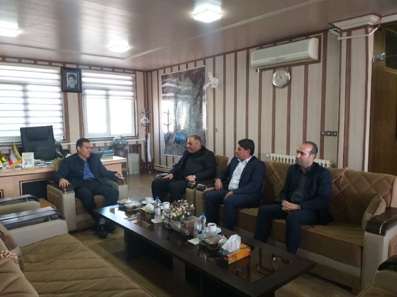 دیدار مهندس قلندری فرماندار شهرستان اردبیل …
