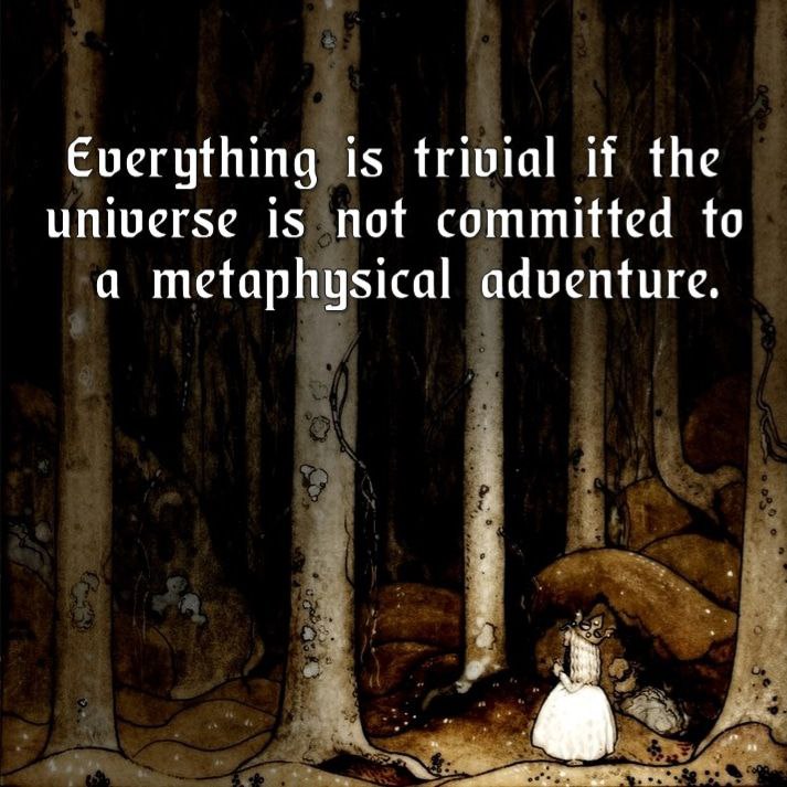 Everything is trivial if the universe …
