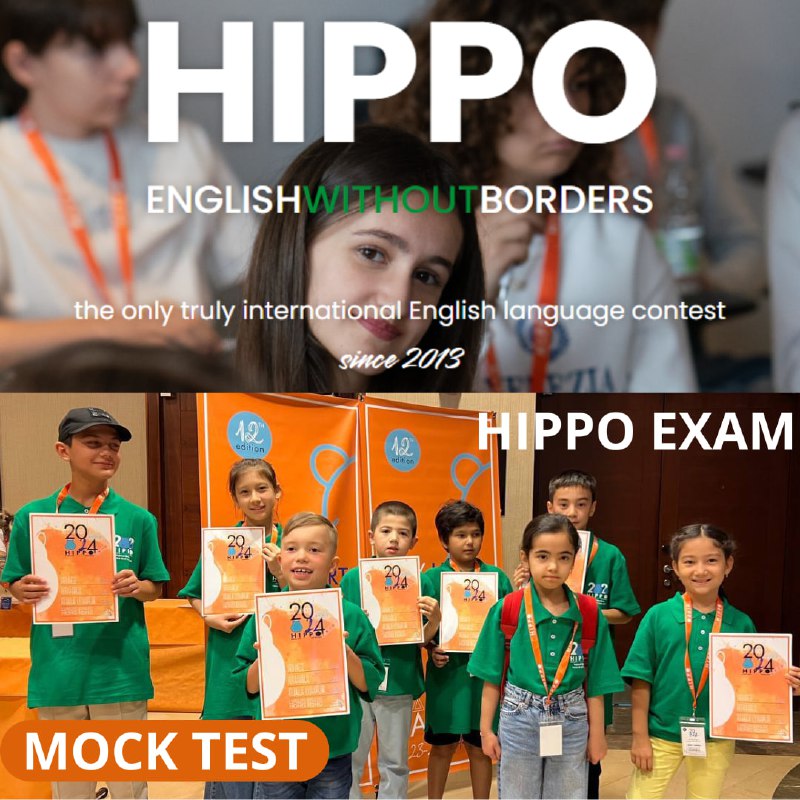 ***Ⓜ️*****HIPPO MOCK (**DIAGNOSTIK TEST**) EXAM*****➖*****READING AND …