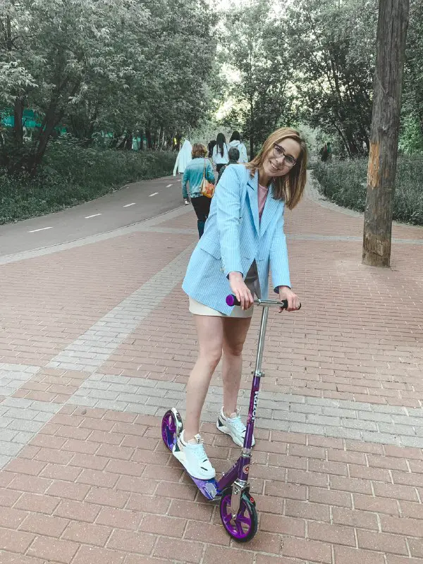 Summer and scooter ***😋***