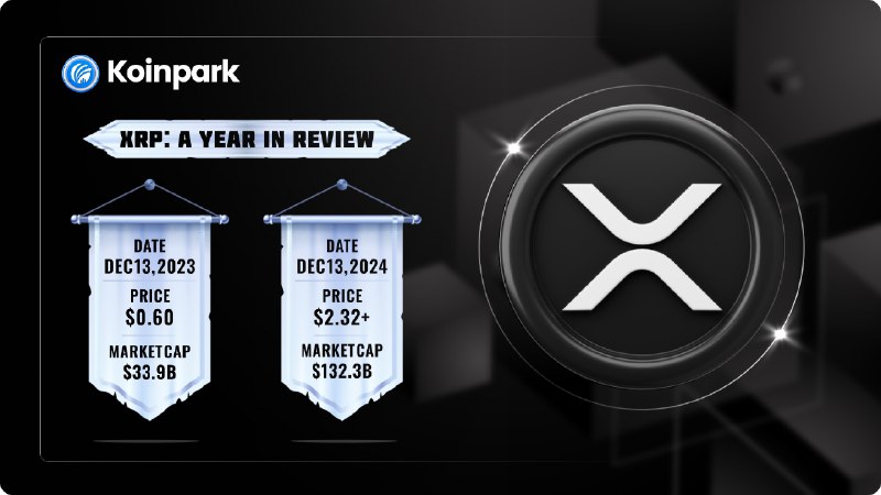 A year to remember for XRP. …