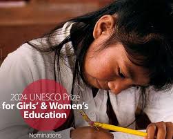 [**YUNESKOning xotin-qizlar ta'limidagi yutuqlari uchun mukofoti**](https://unric.org/en/unesco-prize-for-girls-and-womens-education-2024/#:~:text=On%20International%20Women&#39;s%20Day%2C%20UNESCO,of%20girls&#39;%20and%20women&#39;s%20education)