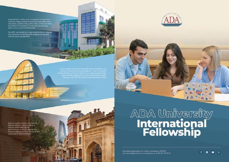 *****🇦🇿***ADA universitetida bakalavriat va magistratura uchun …