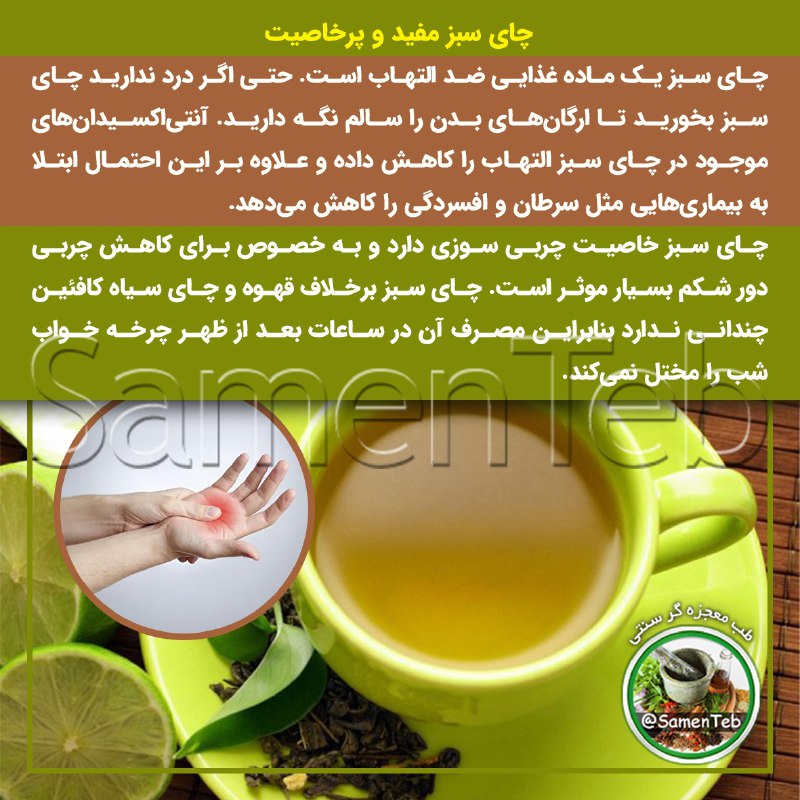 ***🍵***چای سبز مفید و پرخاصیت