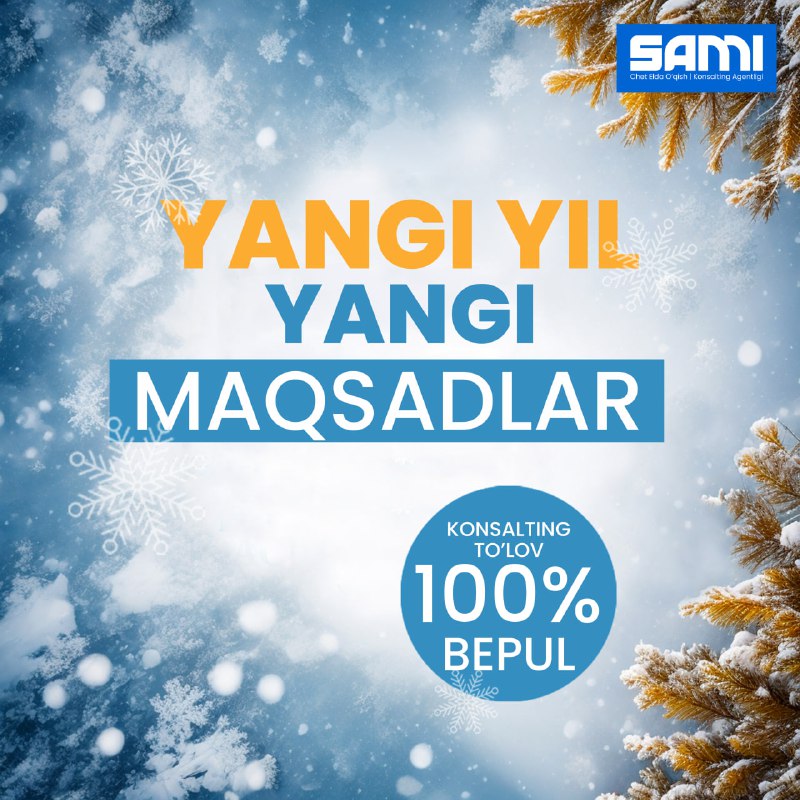 ***?*** **Yangi Yil - Yangi Maqsadlar** …