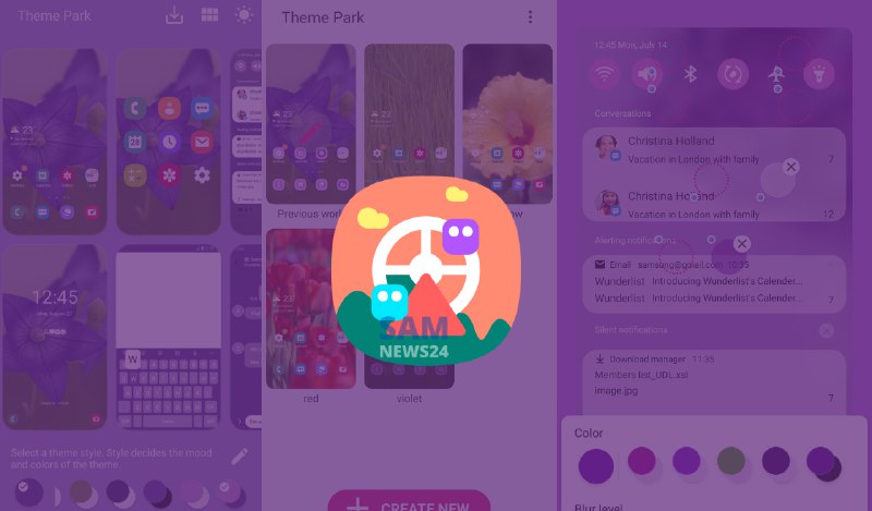 Samsung Theme Park App update Improved …