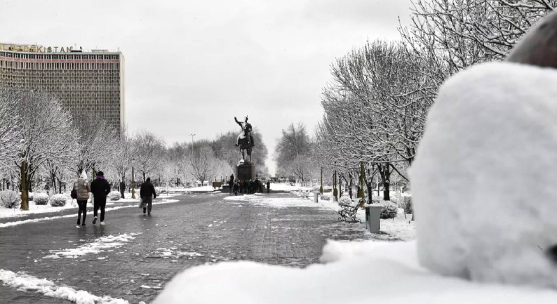 ***🥶*****-18 даражагача совуқ. Ўзбекистонга қорли изғирин …