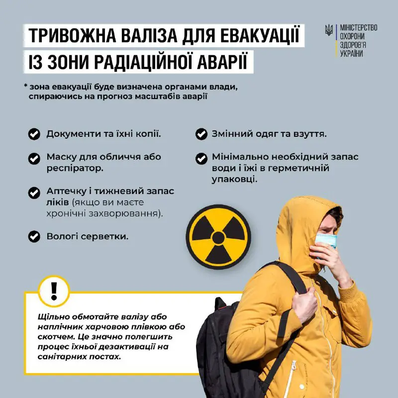 ***☢️*** У разі вибуху на ЗАЕС …