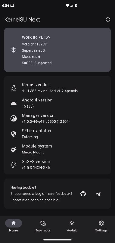 **New KernelSU-Next with SuSFS Build found..! …