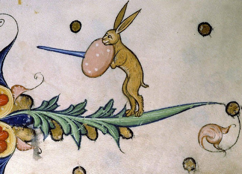 Средневековый заяц защищает докторскую
