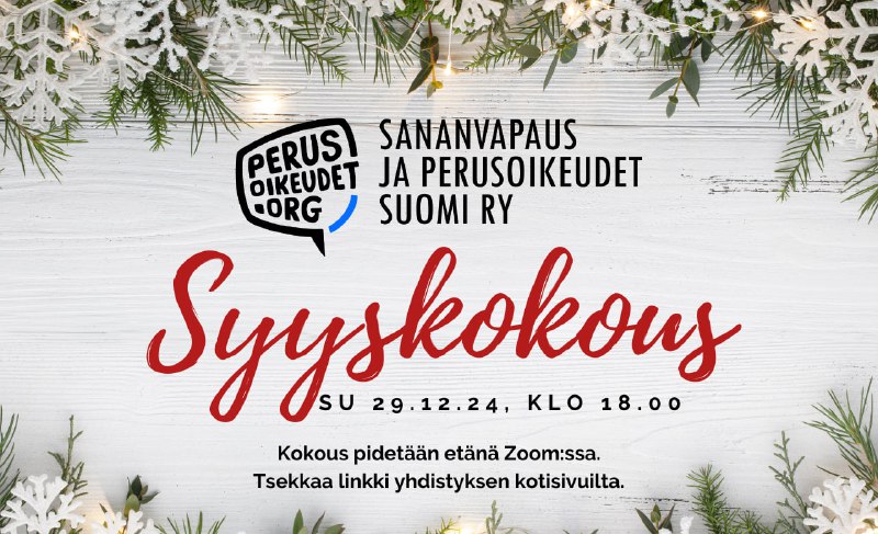 Sananvapaus ja perusoikeudet Suomi ry