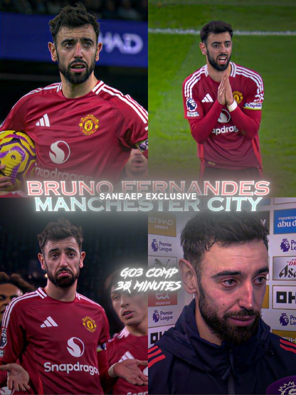 BRUNO FERNANDES VS MAN CITY GO3 …