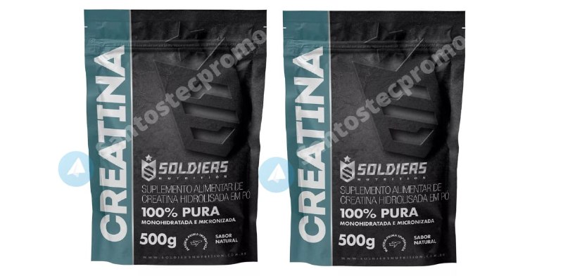 Creatina 500g Soldiers Nutrition - 61,74 …