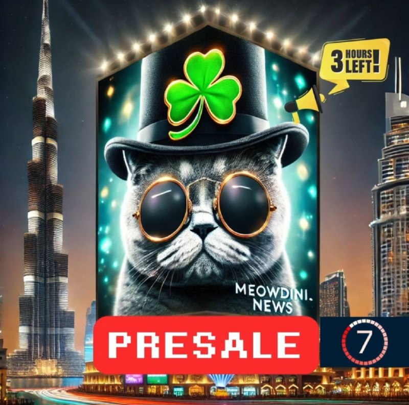 MEOWDINI WHITELIST PRESALE Presale will start …