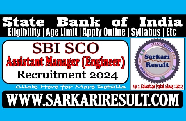 State Bank of India New Recruitment …