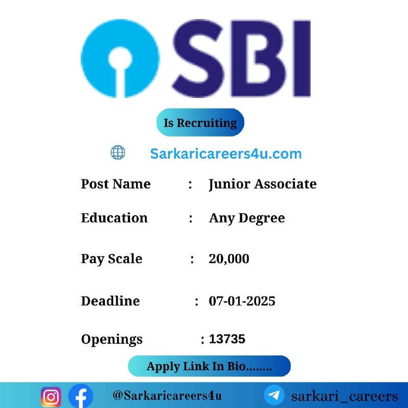 ***?*** SBI Junior Associate Recruitment 2024: …