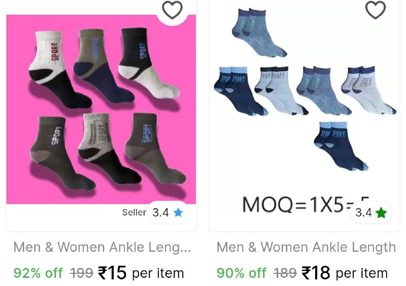 ***🔥***Socks from ₹15