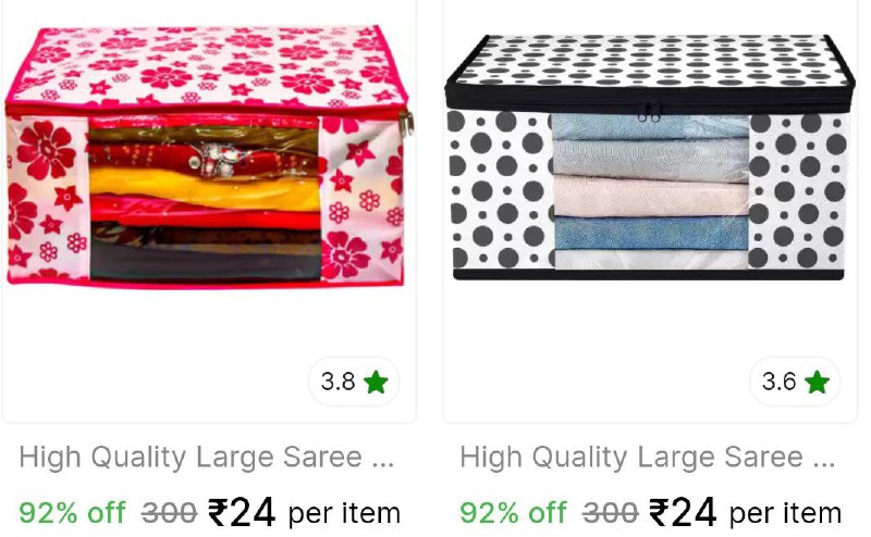 ***🔥*** Garments Cover from ₹24