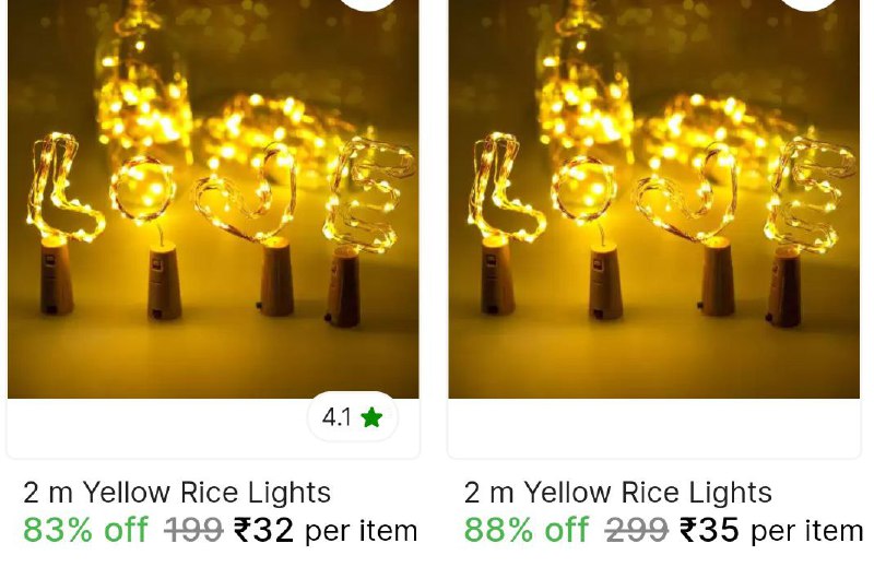 ***🔥***Rice Light from ₹30