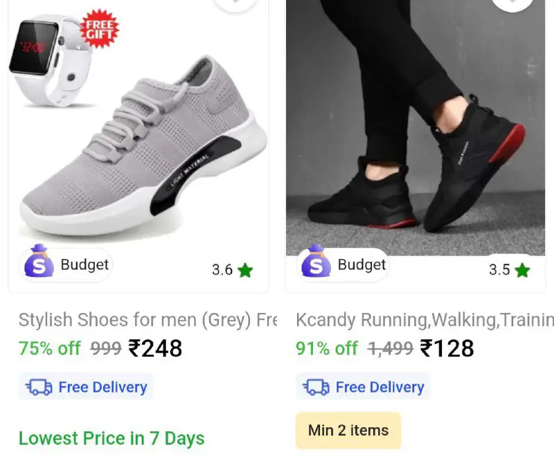 ***🔥*****Shoes from ₹128**