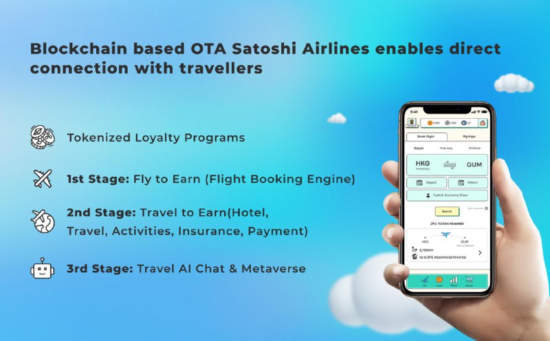 Satoshi Airlines: Blockchain-Based Travel Revolution! ***✈️***