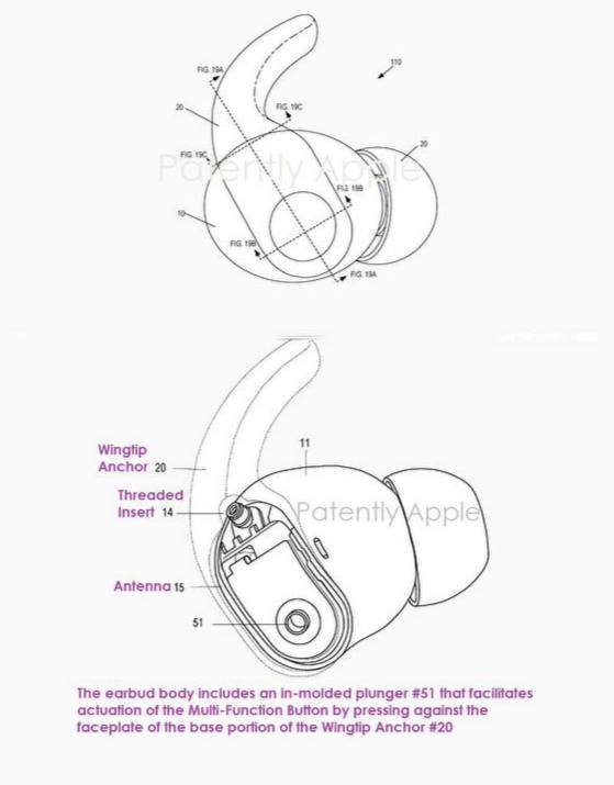 Новый патент Apple на наушники с …
