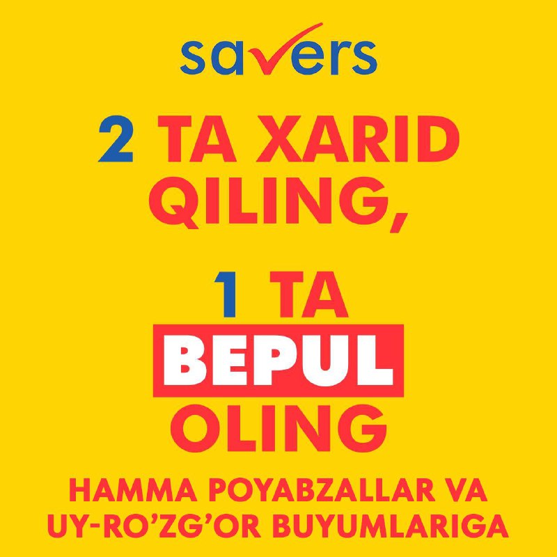 SAVERS autlet do‘konlarida **BARCHA poyabzallar va …