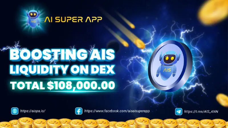 *****📣******🚀*** Boosting AIS Liquidity on DEX …