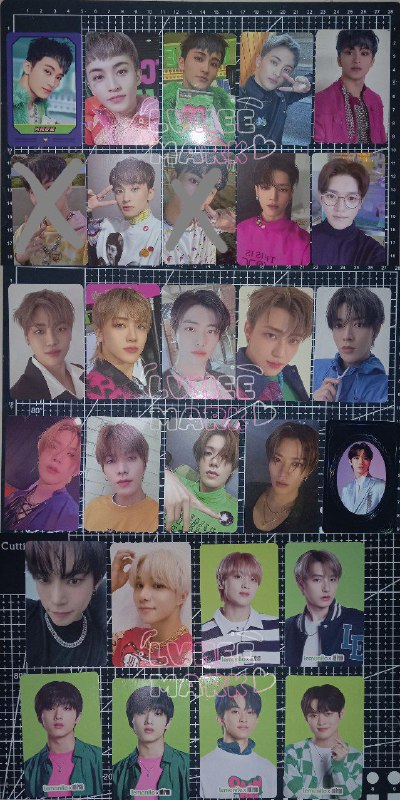 wts photocard nct dream 127